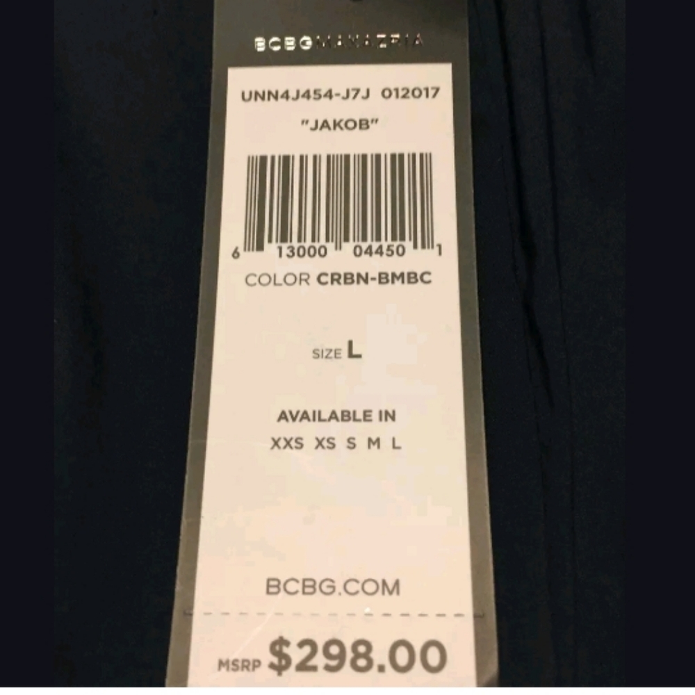 Bcbgmaxazria Jakob Asymmetrical Blazer Large - Picture 8 of 8
